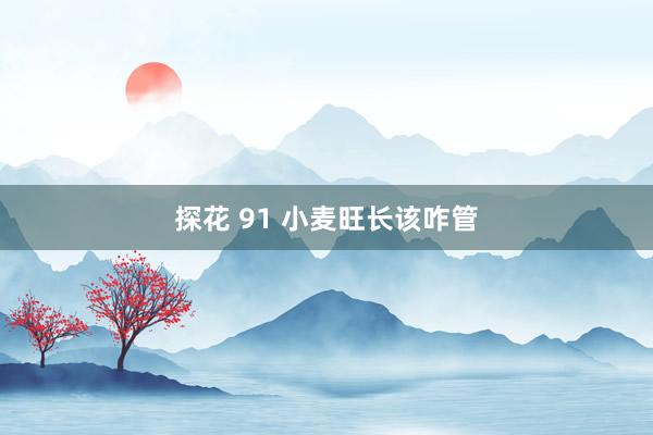 探花 91 小麦旺长该咋管